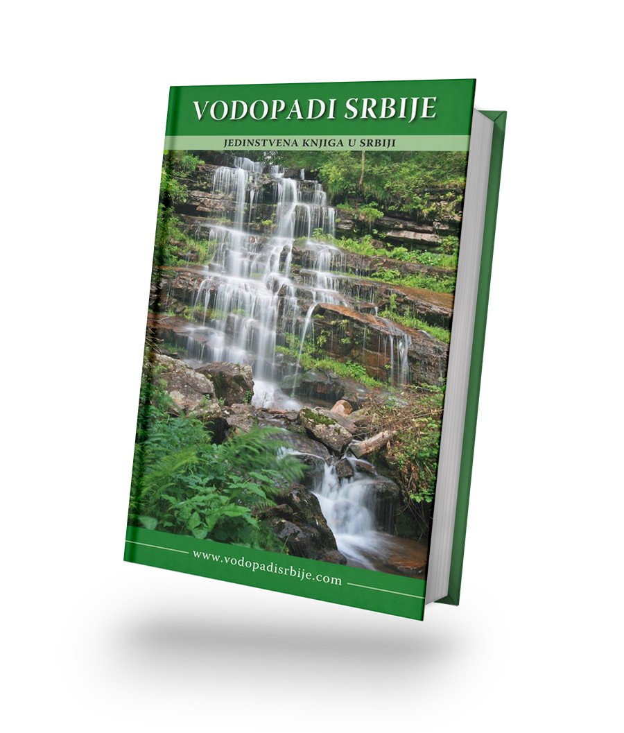 Knjiga Vodopadi Srbije